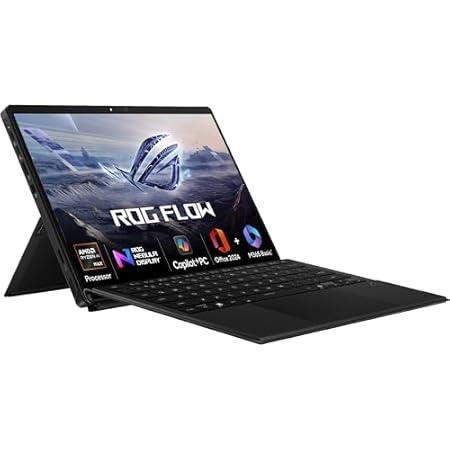 ASUS ROG Flow Z13, AMD Ryzen AI MAX 390 Gaming Laptop (AMD Radeon iGPU/32GB RAM/1TB SSD/2.5K QHD+/13.4"/180Hz/70WHrs/Windows 11/M365 Basic (1Year)*/Office Home 2024/Off Black/1.59 Kg) GZ302EA-RU420WS